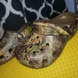 Toddler Realtree Camo Crocs